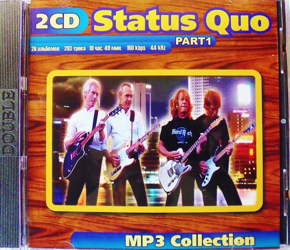 Status Quo - Part 1 - Collection - 2CD - Rare - 26 albums, 293 songs - Jewel case
