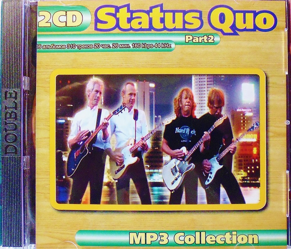 Status Quo - Part 2 - Collection - 2CD - Rare - 16 albums, 310 songs - Jewel case