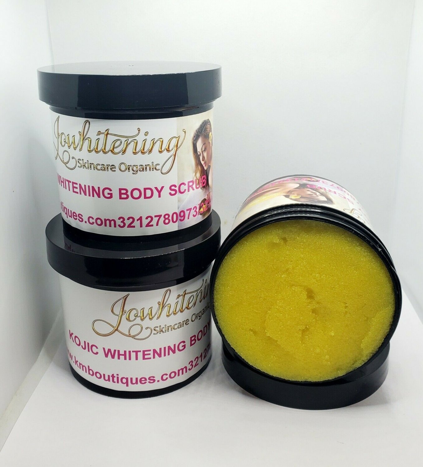 KOJIC BODY WHITENING SCRUB 12oz.