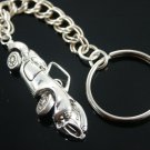 Shelby Cobra mens Key chain Sterling Silver