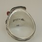 Bounty Hunter ring Wanted Dead or Alive Sterling Silver lge
