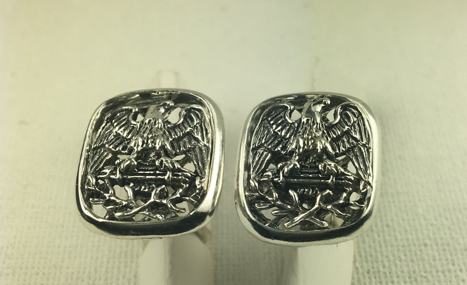 American eagle cufflinks sterling silver