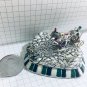 Ramses the Lion Hunts sterling silver tabletop miniature