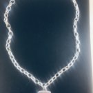 Mercedes Benz Star on Class Radiator Grille 24 inch necklace Sterling Silver