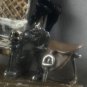 Custom Jeweler made The Phantom 2 tone Bronze Candle lit skulls statuette