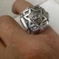 Lion of Judah Star of David Sterling silver,X- Lge ring