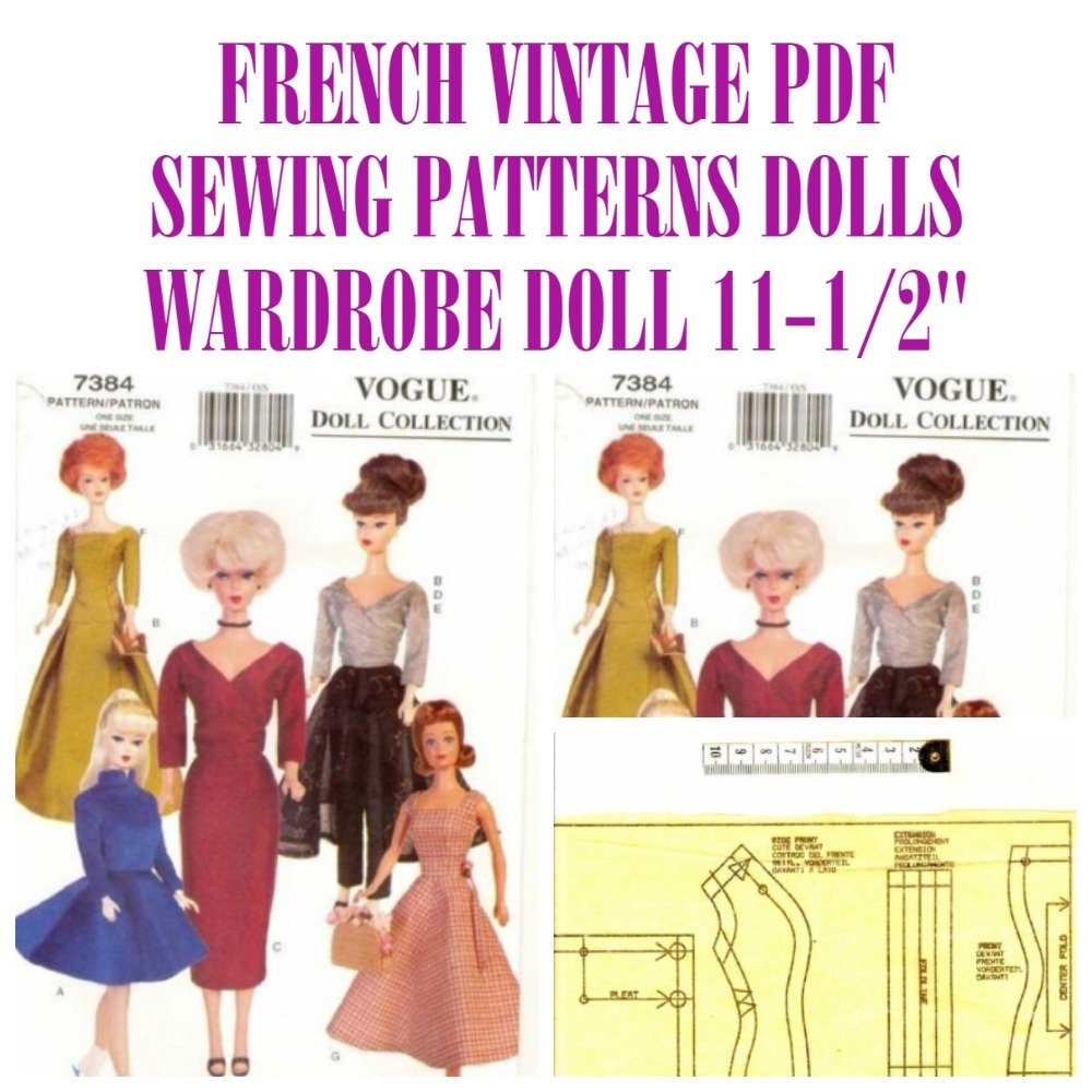 PDF Vintage Sewing Patterns