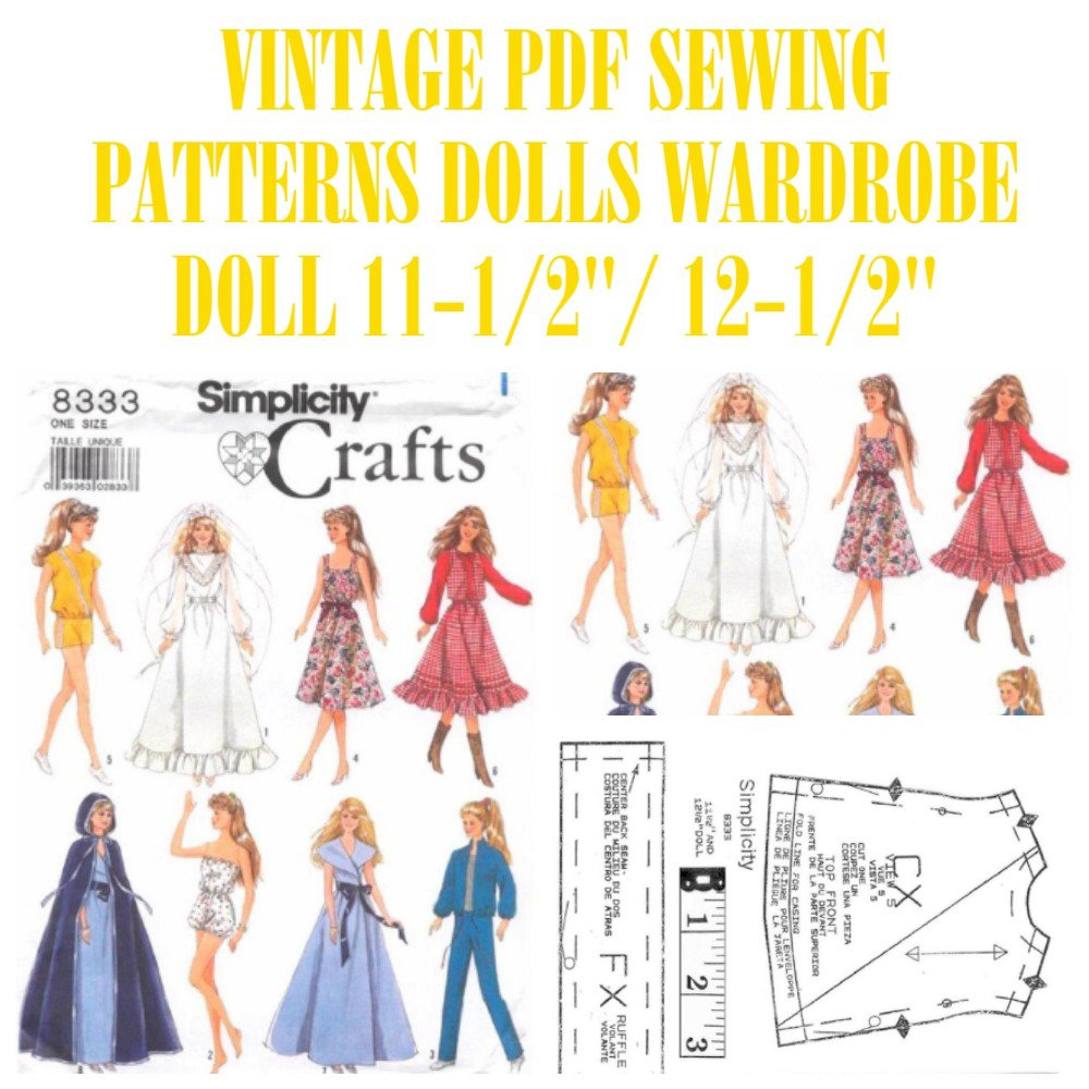 PDF Vintage Sewing Patterns