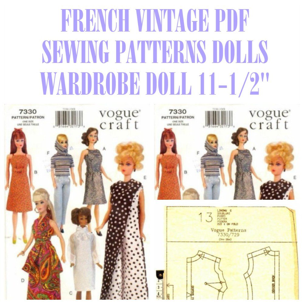 PDF Vintage Sewing Patterns