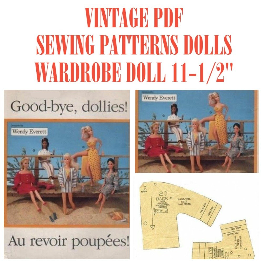 PDF Vintage Sewing Patterns