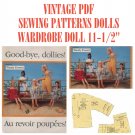 PDF Vintage Sewing Patterns