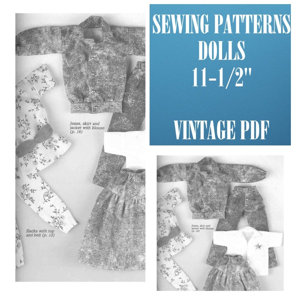 PDF Vintage Sewing Patterns