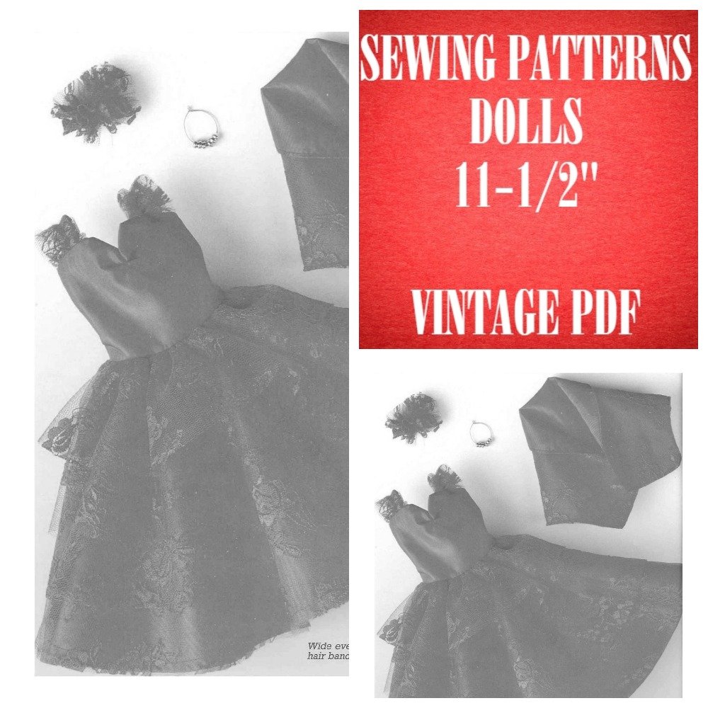 PDF Vintage Sewing Patterns