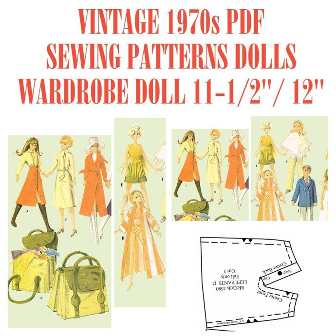 PDF Vintage Sewing Patterns