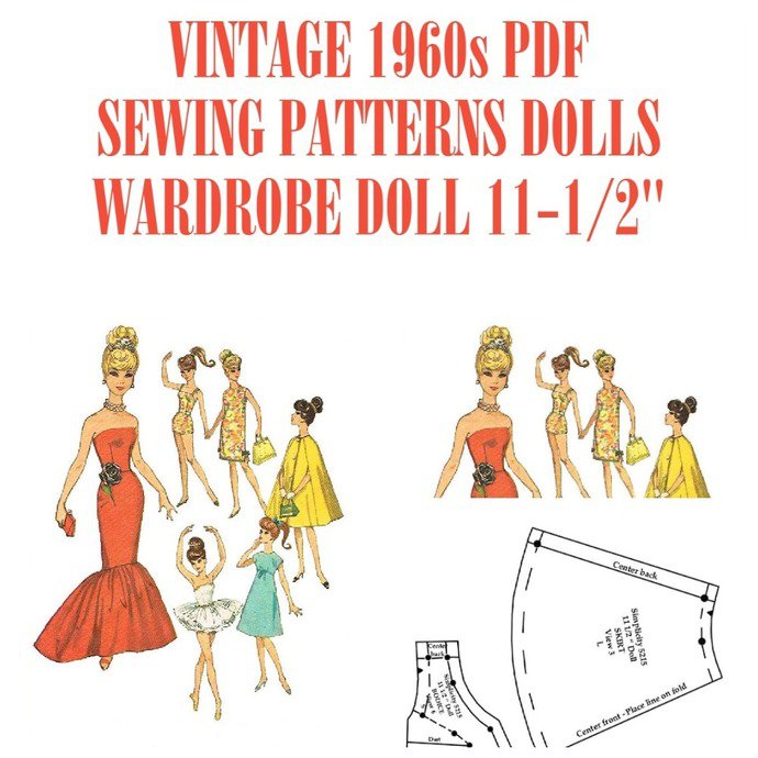 PDF Vintage Sewing Patterns