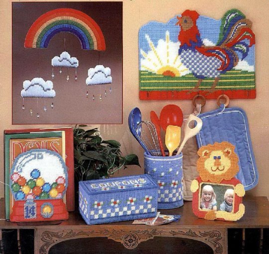 PDF Vintage Plastic Canvas Patterns