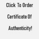 Certificate of Authenticity for $200 per item