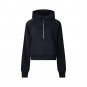 LAKIM Cropped Half-Zip Hoodie