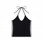 LAKIM Bloc Halter Crop Top