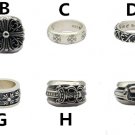 Chrome Hearts cross Keeper ring S925 Sterling Silver rock Retro dagger handmade ring