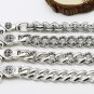 Chrome Hearts Cross Pants chain S925 Sterling Silver rock fashion leather bag large long chain