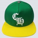 Chrome Hearts CH letters embroidered flat brim baseball cap hip-hop hat sunshade duck tongue cap