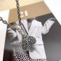 S925 Sterling Silver Ace of Spades pendant hip-hop style vintage pendant