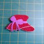 Beaded Red Hat Hatter Pin