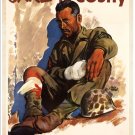 Care Is Costly - Vintage Propaganda Poster Art Print