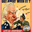 Keep 'Em Firing! (2) - Vintage Propaganda Poster Art Print