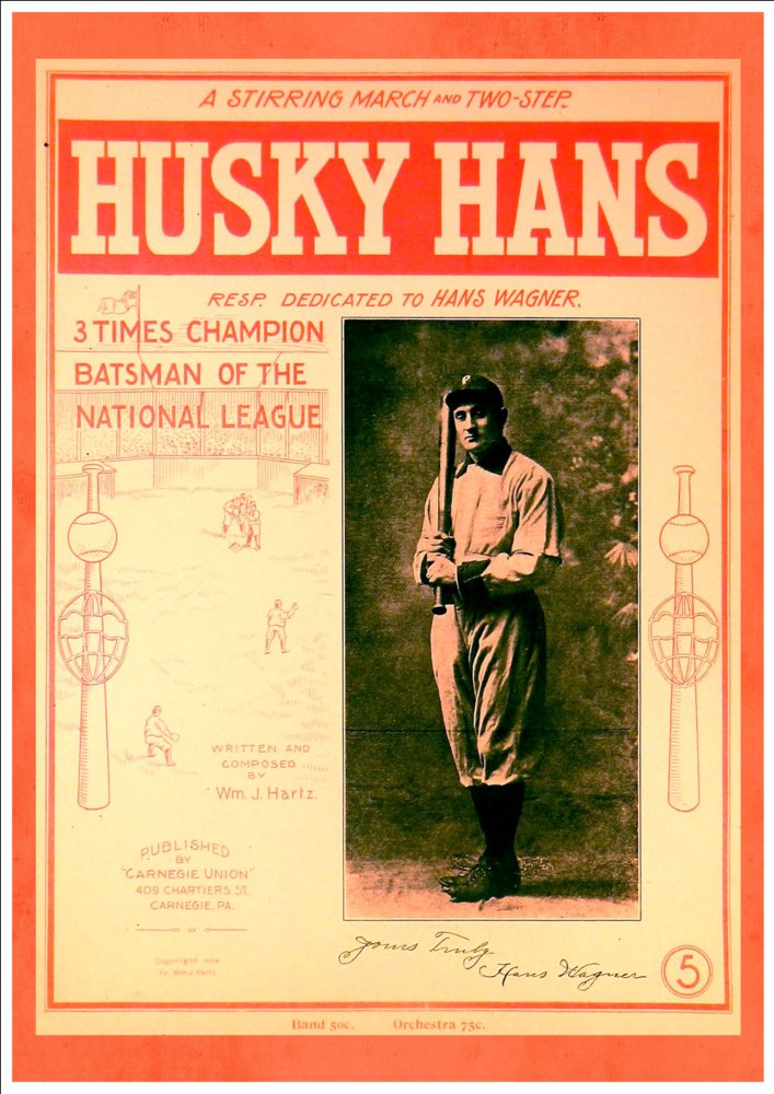 Husky Hans - Antique / Vintage Sheet Music Cover Print