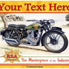 Personalised Greeting Card - BSA Empire Star, 1937