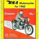 Personalised Greeting Card - BSA Motorcycles For 1963