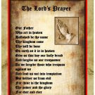 Personalised Religious Greeting Card - The Lord's Prayer