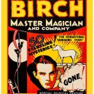 Personalised Vintage Magicians Greeting Card - Birch, Master Magician