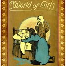 Personalised Vintage Style Children's Greetings Card - A World of Girls