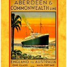 Personalised Greetings Card - Aberdeen & Commonwealth Line (2)
