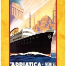 Personalised Greetings Card - "Adriatica", Venice, Greece & Istanbul