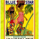 Personalised Greetings Card - Blue Star Line - "Arandora Star" (1935)