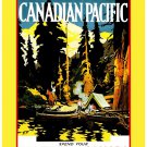 Personalised Greetings Card - Canadian Pacific, "Spend Your Holidays In Canada"