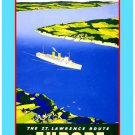 Personalised Greetings Card - Canadian Pacific, "The St. Lawrence Route"