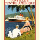 Personalised Greetings Card - Canadian Pacific, "Cie. Gle. Antlantique"