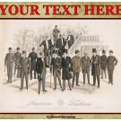Personalised Greetings Card - American Fashions, Fall & Winter August 1896
