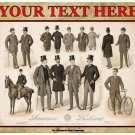 Personalised Greetings Card - American Fashions, Spring & Summer 1897