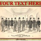 Personalised Greetings Card - Eclipse Fashions, Spring & Summer 1896