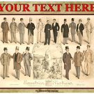 Personalised Greetings Card - Excelsior Fashions, Spring & Summer 1893