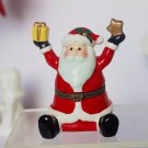 Santa Claus with Gifts Ceramic Jewelry Box