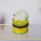Rabbit Ceramic Jewelry Box