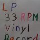 LP 33 RPM Vinyl Record