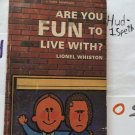 Lionel Whiston - Are You Fun To Live With? Pub. Word Books (A Paperback) Used